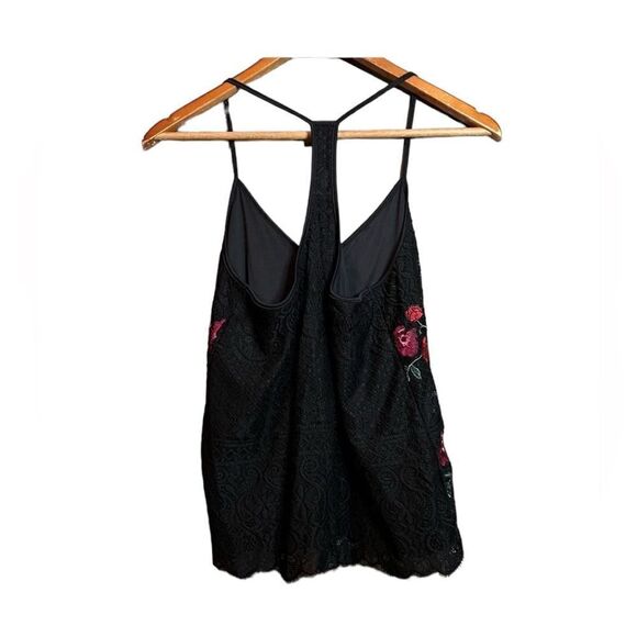 3‎ for $30! Express black lace floral top - Picture 8 of 8